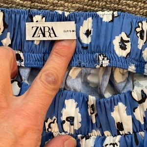 Zara float maxi skirt